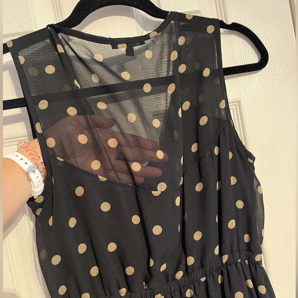 Navy polka dot sundress - Picture 5 of 6